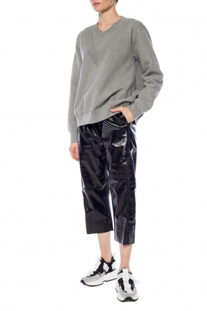 Sweatshirt with a decorative neck, zdjęcie 2 Sweatshirt with a decorative neck od MM6 Maison Margiela